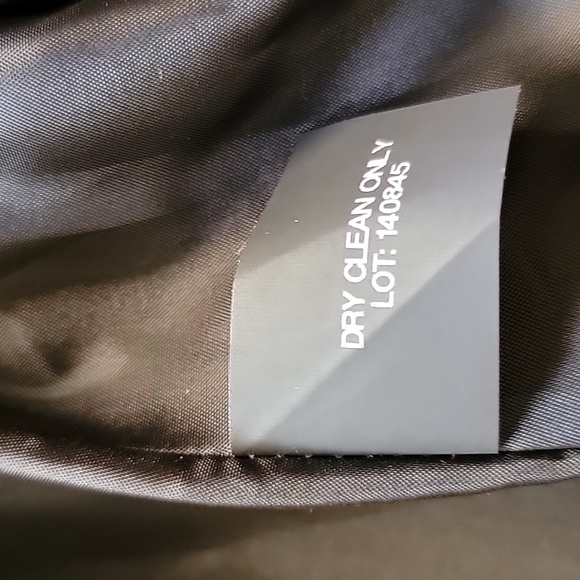 MICHAEL KORS Plus Size Coat Wool Blend w/Gold Hardware Black 1X NWT - Picture 15 of 16